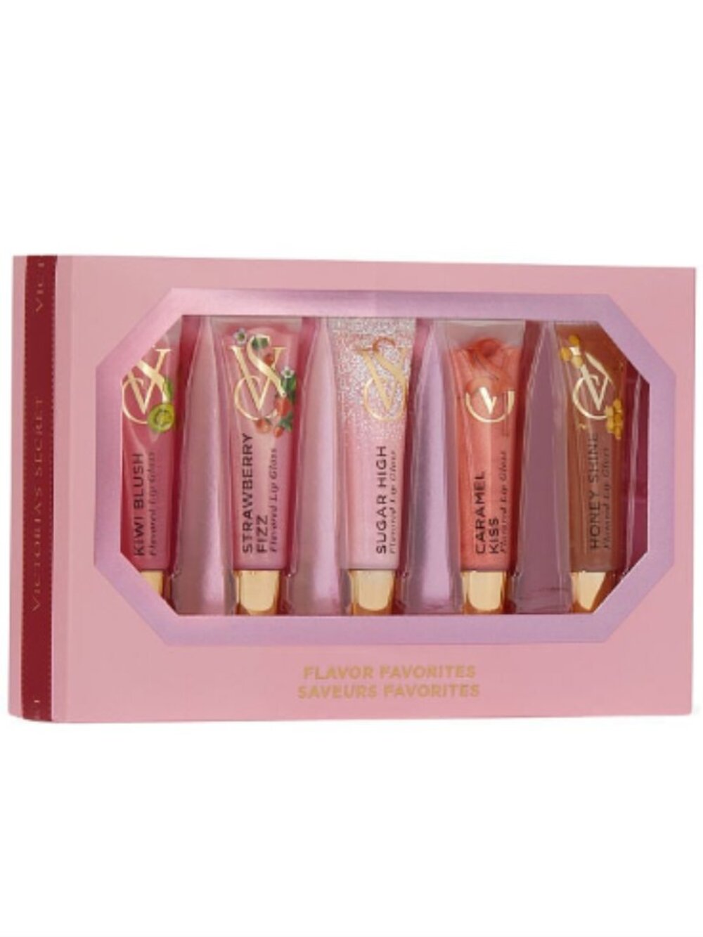 VS Lip Flavor Favorites Set Glosses 5 Piece 💋 NEW NIB